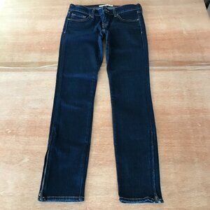 J Brand The Deal Skinny Jeans Women 26 Blue Low Rise Stretch Sculpting Preppy